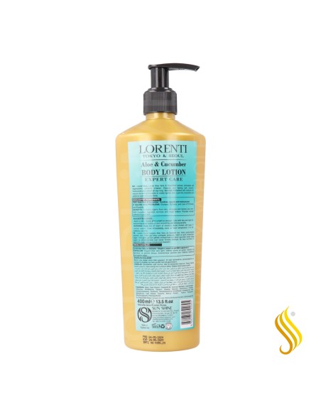 Lorenti Body Lotion 400 ml 24 K Aloe Vera